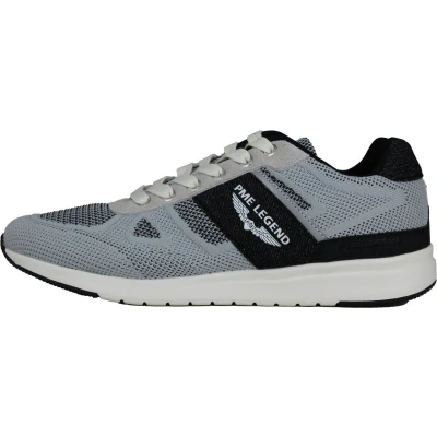 Afbeelding van PME Legend Glider Technical Knit / Suede Light Grey