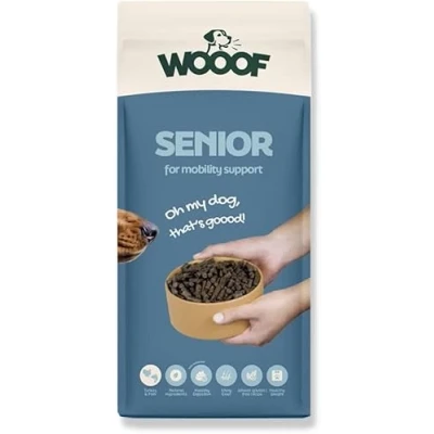 Afbeelding van WOOOF Senior 28KG Geperst Hondenvoer Voor Oudere Honden Hondenbrokken Droogvoer