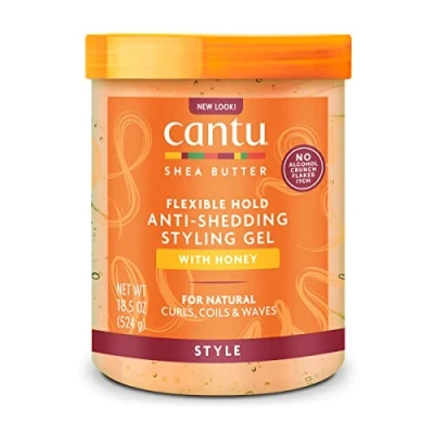 Afbeelding van Cantu Maximum Hold Anti Shedding Styling Gel With Honey 524gr