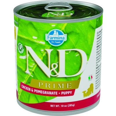 Afbeelding van N&amp;D Prime natvoeding voor pups Kip 285 gr. per 6 stuks