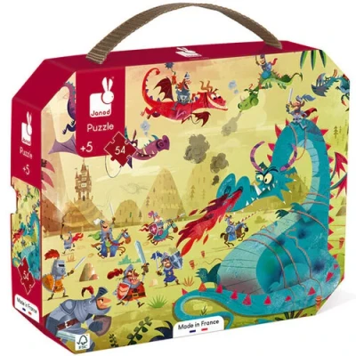 Afbeelding van Janod puzzel draken 54st