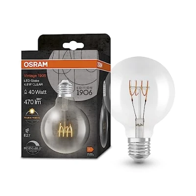 Afbeelding van OSRAM Vintage 1906® Klassieke Globe95 lamp, 4,8W, 470lm