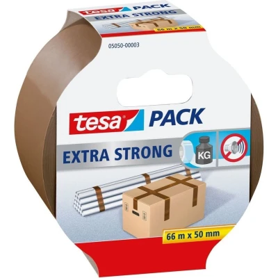 Afbeelding van Verpakkingstape Tesa 05050 extra strong 50mmx66m bruin