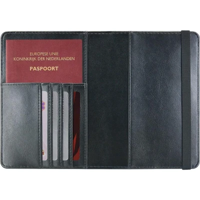 Afbeelding van Paspoorthoesje / Paspoorthouder D1 Zwart