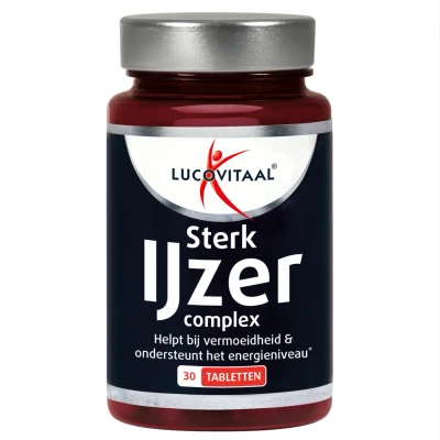 Afbeelding van Lucovitaal Sterk IJzer Complex Tabletten 30TB