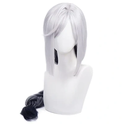 Afbeelding van HIROAKIYA Shenhe Wig, Genshin Impact Cosplay Wig with Cap, Length approx.75cm