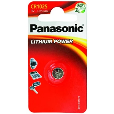 Afbeelding van 1 Panasonic CR1025 Lithium Power
