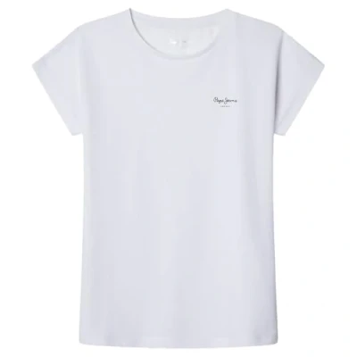 Afbeelding van Pepe Jeans Meisje BLOOMY N T shirt, wit (wit), 16, wit(wit), 16 jaar