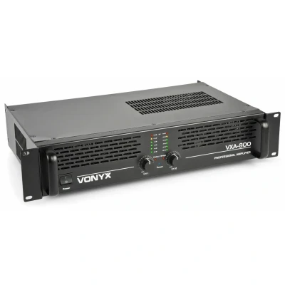 Afbeelding van Vonyx VXA 800 PA versterker 2x 400W met Brugschakeling