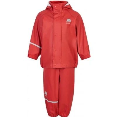 Afbeelding van Celavi Basic regenkleding Set Solid Pu regenjas, Gebakken Appel, 8 9 Years