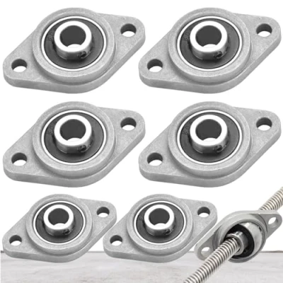 Afbeelding van 6 Stukken Mounted Pillow Block, Kussenbloklagers van Zinklegering, Zelfinstellende Flenslagers, KFL08 Kussenblok, voor Machines KFL serie Transportsystemen