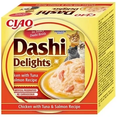 Afbeelding van Dashi Delights kat Kip met Tonijn &amp; zalm