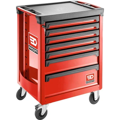 Afbeelding van FACOM ROLL GEREEDSCHAPSWAGEN 7 LADEN M3 ROOD ROLL.7M3A