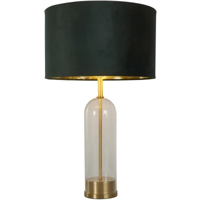Afbeelding van Searchlight Tafellamp Oxford met groene kap EU81712GR
