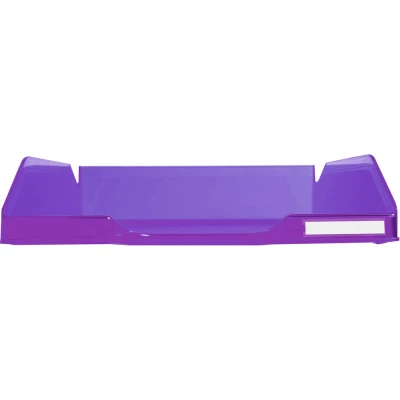Afbeelding van Brievenbak COMBO MID I violet transparant per 6