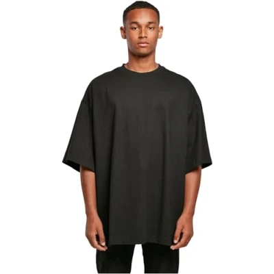 Afbeelding van Build Your Brand Heren Huge Tee T shirt, zwart, 4XL