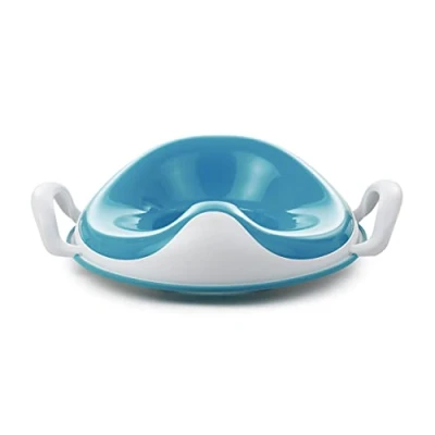 Afbeelding van Prince Lionheart Weepod® SQUISH Toilettraining Zachte Top Anti Microbieel Ondersteuningshandvatten Blauw