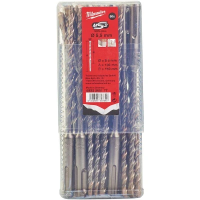 Afbeelding van Sds Plus Hamerboor M/2 5,5 X 160 Mm (50 Stuks)
