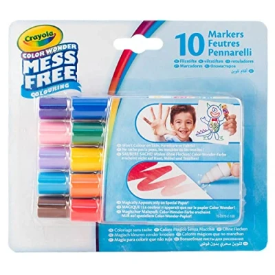 Afbeelding van Crayola GOLIATH 10 Color Wonder Mini viltstiften Nieuw