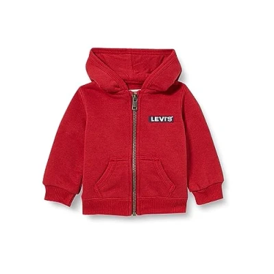Afbeelding van Levi&#039;s Babyjongens Lvn Boxtab Full Zip 6ej762 hoodie, Rhythmic Red, 24 Maanden