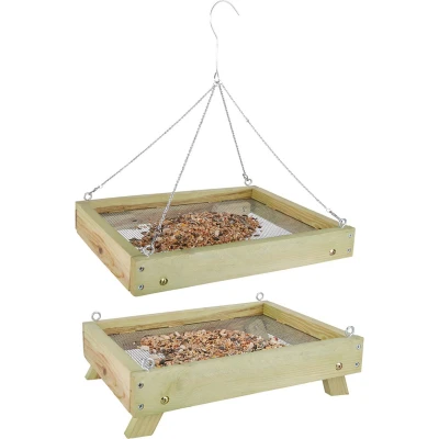 Afbeelding van Esschert Design Voedertafel Staand &amp; Hangend