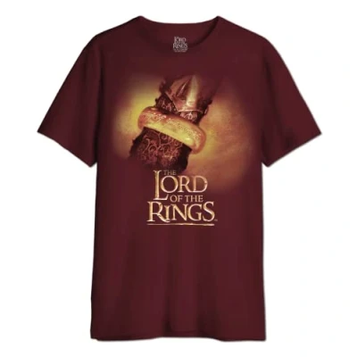 Afbeelding van The Lord Of Rings MELOTRMTS018 T shirt, Bourgondië, XS voor heren,