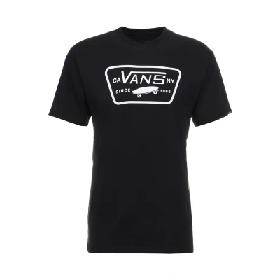 Afbeelding van Vans MN FULL Patch Tshirt print, Heren, Maat: Small, Black/white