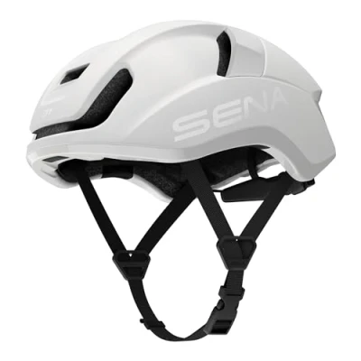 Afbeelding van Sena S1 Smart Cycling Helm mat wit maat M