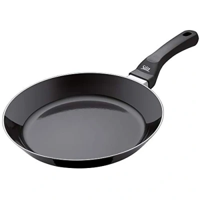 Afbeelding van Silit Professionele braadpan 28 cm, Silargan functionele keramiek, inductie, zwart