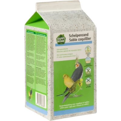 Afbeelding van Happy Home Schelpenzand Vogelbodembedekking 2 kg
