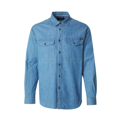 Afbeelding van REPLAY Overhemd blauw denim