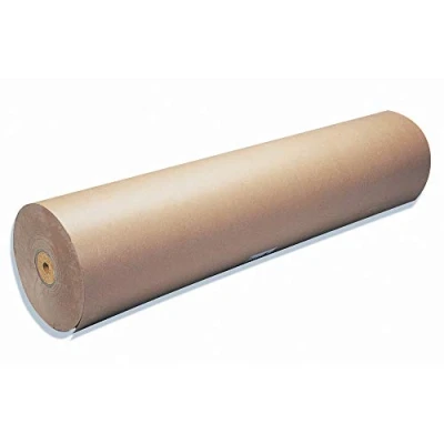 Afbeelding van Clairefontaine Ref 395771C Kraftpapierrol (enkele rol) 10 x 1m formaat, 60gsm papier, zuurvrij, pH neutraal geschikt voor schilderen en tekenen bruin