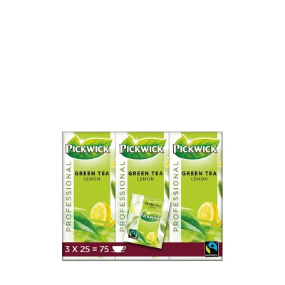 Afbeelding van Pickwick Groen Lemon 75stuks