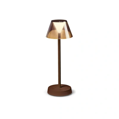 Afbeelding van Ideallux Ideal Lux Lolita LED terraslamp, accu Coffee