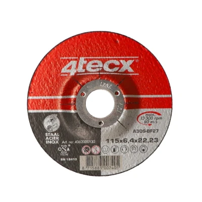 Afbeelding van 4Tecx Afbraamschijf 125 x 6,4 22,2 mm