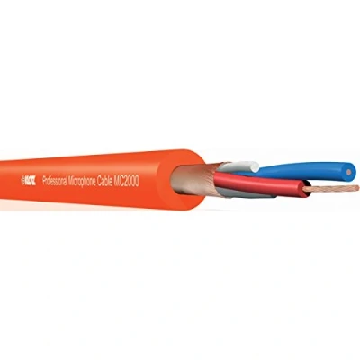 Afbeelding van Klotz mikrofoonkabel 30m rood 2x 0,22mm² Microfoonkabel