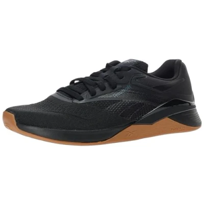 Afbeelding van Reebok NANO X4 Trainingsschoen, Heren, Maat: 35, Black/bolcya/laspin Textiel/ synthetisch