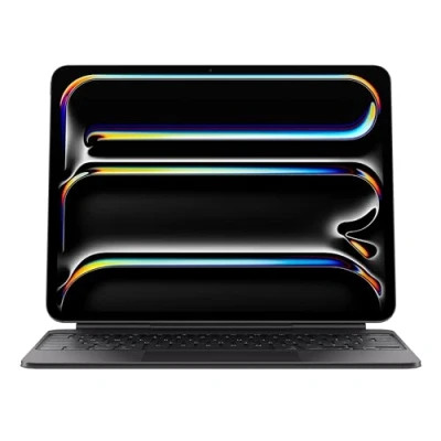 Afbeelding van Apple iPad Magic Keyboard hoes voor de 13 inch Pro (M4), comfortabel typen, ingebouwde trackpad, rij functietoetsen, Engels (VS) Zwart ​​​​​​​ (Refurbished)