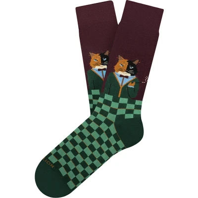 Afbeelding van Jimmy Lion casual sokken gentle cat multi 41 46