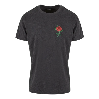 Afbeelding van Mister TEE ROSE Tshirt print, Heren, Maat: Large, Charcoal