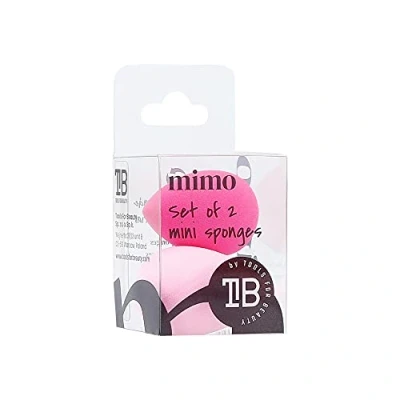 Afbeelding van T4B Make up Spons Waterdruppel Roze 2 Stuks