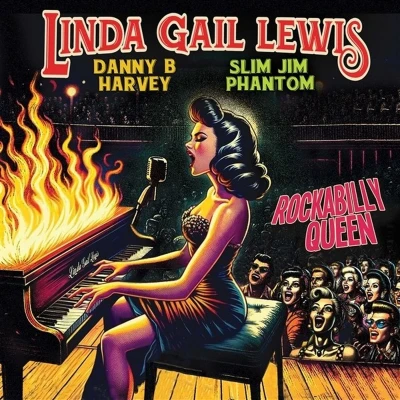 Afbeelding van Linda Gail Lewis Rockabilly Queen (LP)