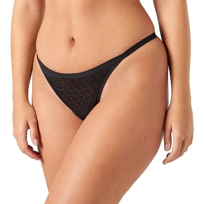 Afbeelding van Triumph Signature Sheer String, Dames, Maat: 38, Black