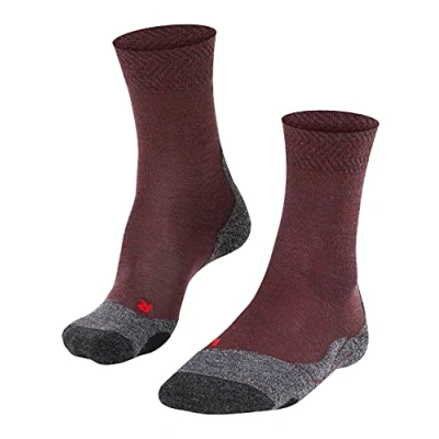 Afbeelding van Falke TK2 Explore Melange Trekking Functional Mediumcushioned Sokken, Dames, Maat: 37/38, Winetasting