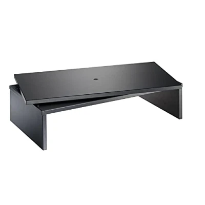 Afbeelding van Meliconi 476400 SPACE LCD M Universal TV standaard monitorstandaard beeldschermstandaard voetstuk zwart