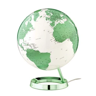 Afbeelding van Globe Bright HOT green 30cm diameter kunststof voet met verlichting