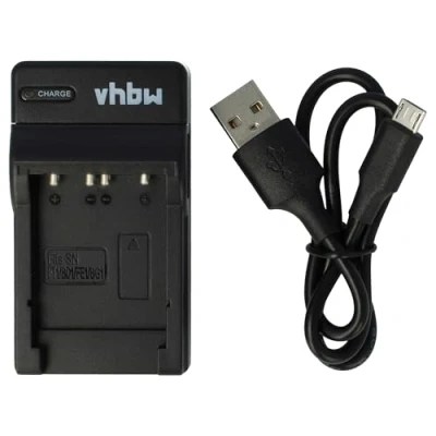 Afbeelding van VHBW Camera acculader compatibel met Sony NP BD1, BG1, FD1, FE1, FG1, FR1 en FT1 accu&#039;s