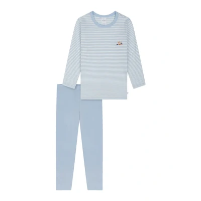 Afbeelding van SCHIESSER Nachtkledij &#039;Nightwear&#039; lichtblauw
