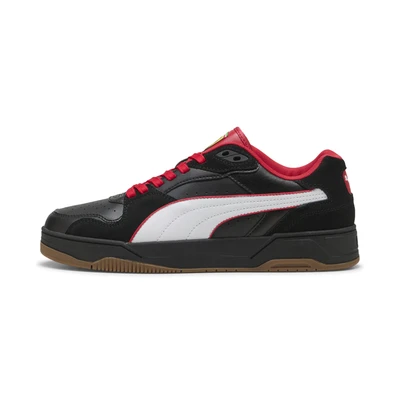 Afbeelding van Scuderia Ferrari RBD Break lage uniseks sneakers, Zwart/Wit, Maat 47 PUMA