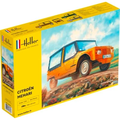 Afbeelding van Heller (80760) Citroën Mehari Modelbouwpakket / Schaal 1:24